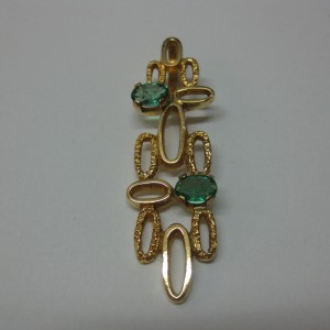 Pendente smeraldi