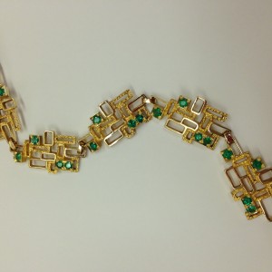 BRACCIALE CON SMERALDI